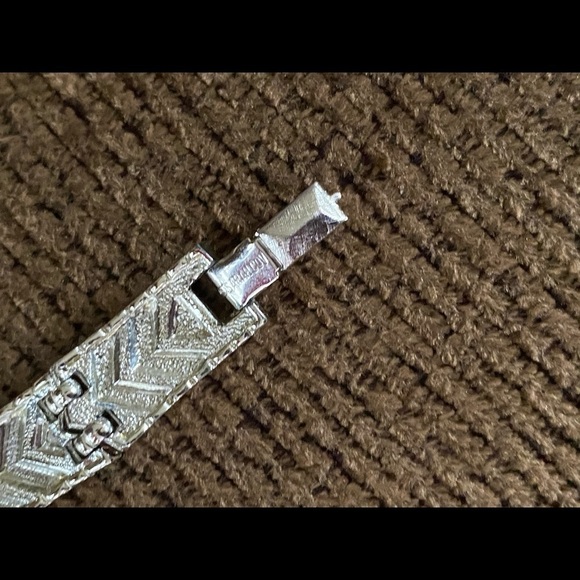 Vintage Sarah Coventry silver bracelet & earrings - Picture 7 of 9